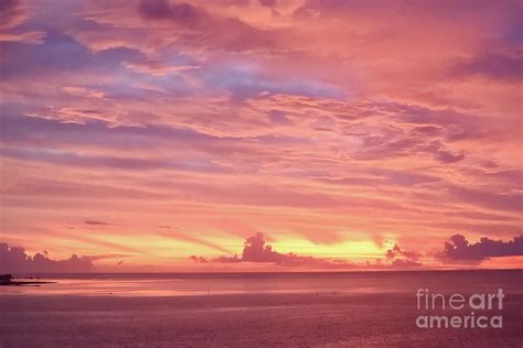 South Pacific Ocean Sunset Photograph By Tom Wurl Fine Art America