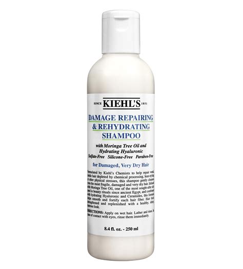 Kiehls Damage Repairing And Rehydrating Shampoo Shampooing Sans Sulfate