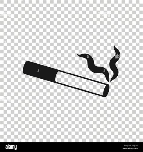 Licône De Cigarettes En Télévision Style Illustration Vecteur De
