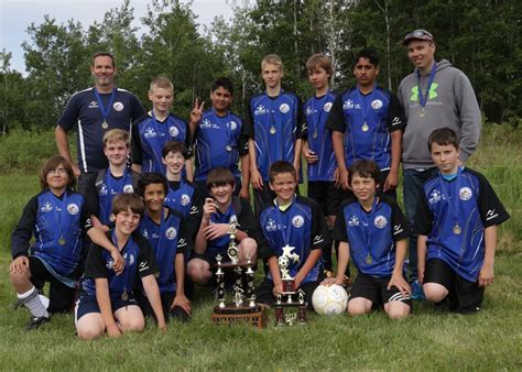 U14 Boys Winners Beaumont Soccer Association Beaumont Alberta