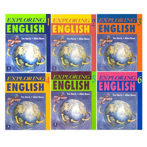 Exploring English 1 2 3 4 5 6 Full Set Sbwb