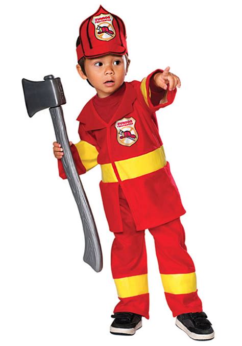 Boys Firefighter Toddler Costume Child Fireman Costumes