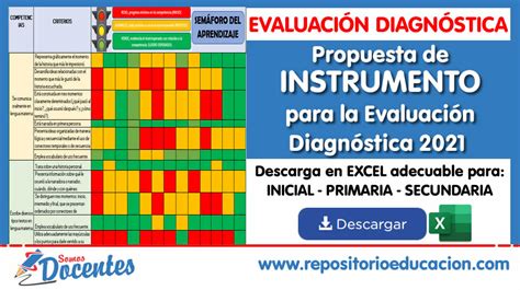 Ejemplo De Instrumento De Evaluacion Diagnostica