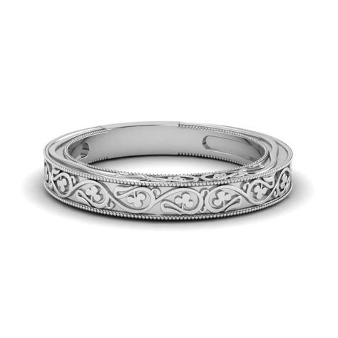 Also, featuring black rhodium down the side grooves making this band unlike any other. 15 Best Ideas of Engraving Mens Wedding Bands