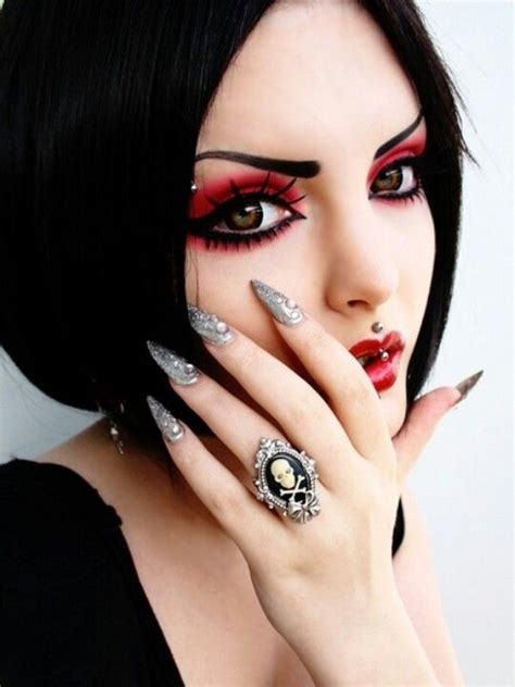 Gothic Makeup Awesome Eye Makeup Beauty Pinterest Awesome