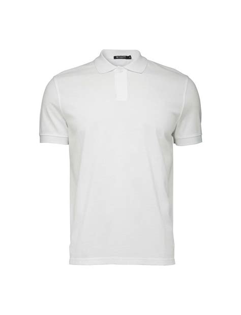 Mockup Polo Shirt White