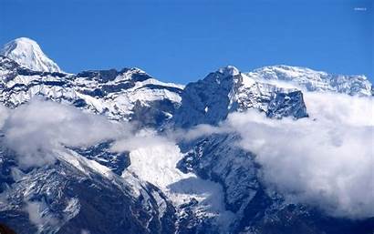 Higher Himalayas Clouds Snowy Than Himalaya Nature