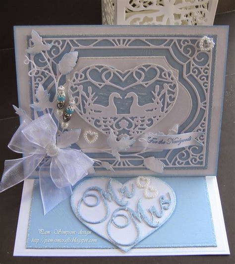 Mr And Mrs Pamscrafts Wedding Cards Handmade Wedding Day Cards