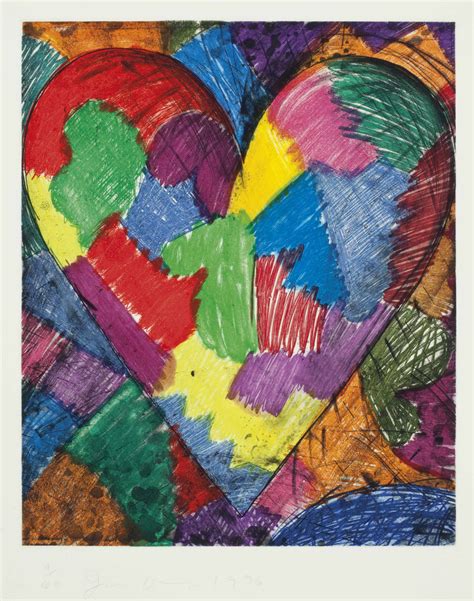 Jim Dine A Beautiful Heart Carpenter 111 Christies