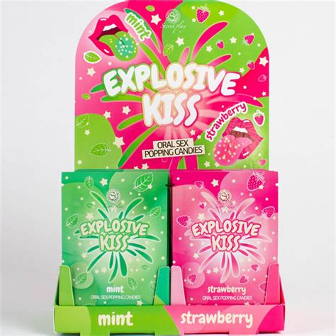 Secret Play Explosive Candy Display 48 Units Sex Candies