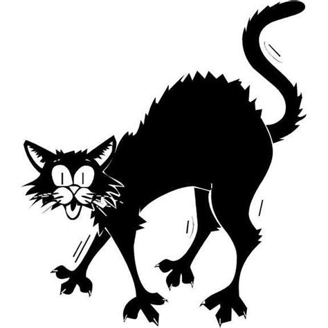 Scary Cat Silhouette At Getdrawings Free Download