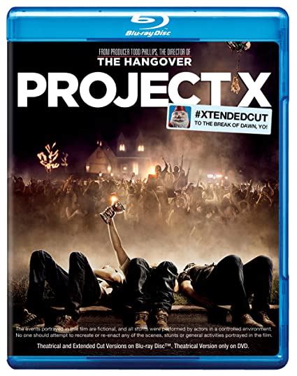 Project X Blu Ray Reino Unido Amazones Mann Thomas Brown