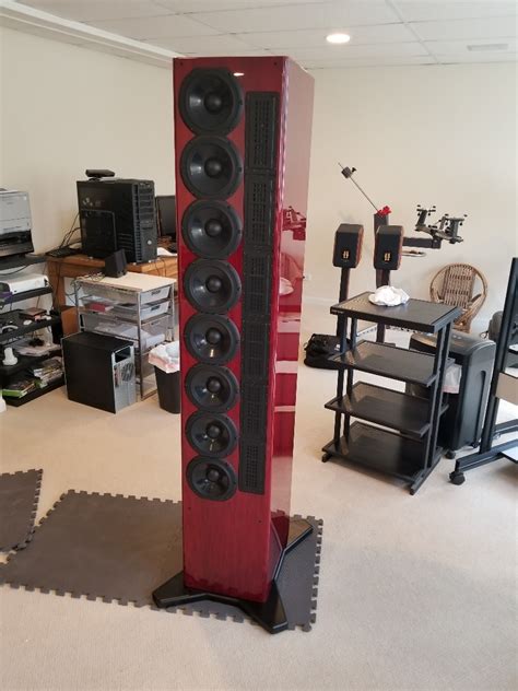 Av123 Ls6 Line Source Speakers Piano Rosewood For Sale Us Audio Mart