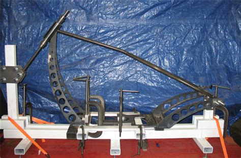 A jig can be as medieval as a wooden formulation, or you can get or build a nice building a straight motorcycle frame is critical for the performance and safety of any custom chopper or motorcycle. Ground Up Springer Chopper Build