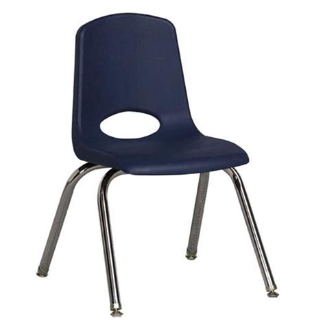 Early Childhood Resource Elr 0194 Nvg 14 In School Stack Chair With