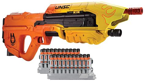 Mattel Boomco Master Chiefs Halo Ma5 Blaster Unsc Toy Gun With 16 Foam
