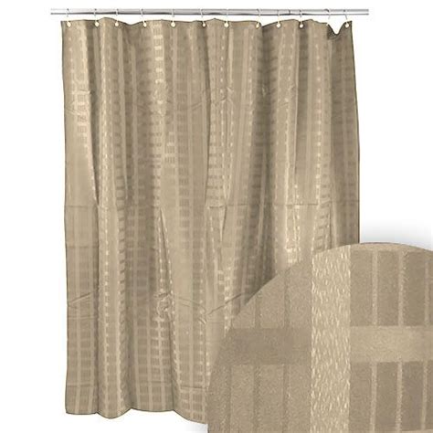 Harman Avenue Taupe Shower Curtain Solid Color Shower Curtain