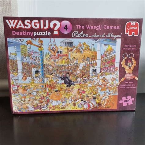 Jual Wasgij Destiny 4 Retro Puzzle 1000 Pcs By Jumbo The Wasgij Game