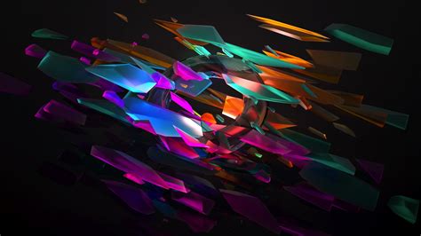 2560x1440 Abstract Colorful Shape 1440p Resolution Wallpaper Hd