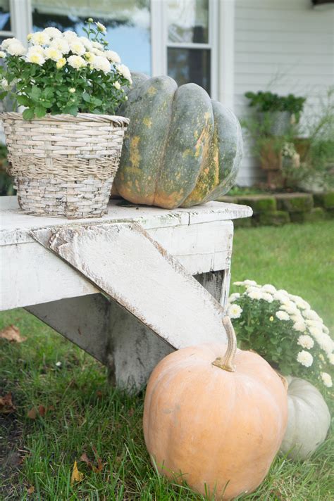 Porch Ideas Fall Farmhouse Decor Seeking Lavender Lane