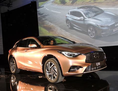 2016 Infiniti Q30 Global Reveal At Frankfurt Motor Show