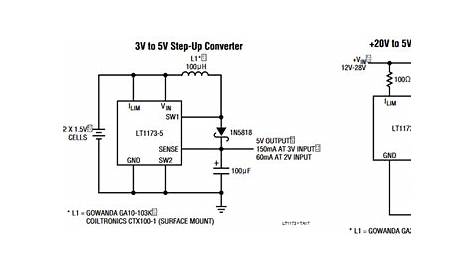 dc to dc step-down converter circuit diagram