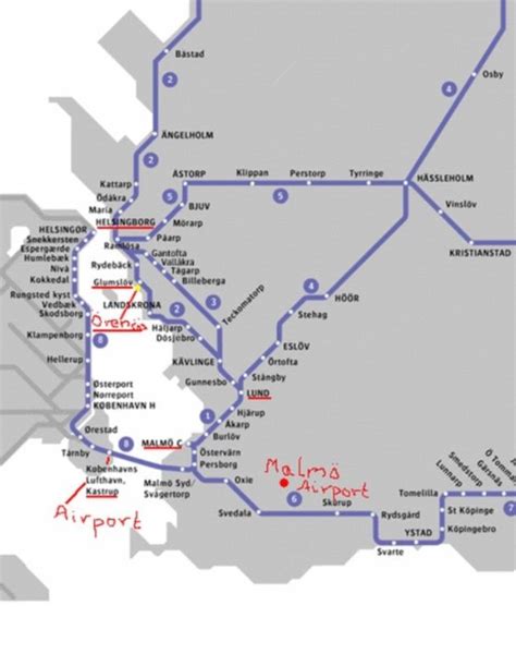 SkÅne Scania Trains In Sweden Stockholm Metro Train Train Map