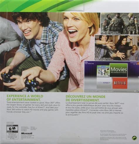 Xbox 360 S 4gb Microsoft Xbox 360 Slim 4gb Kinect Bundle