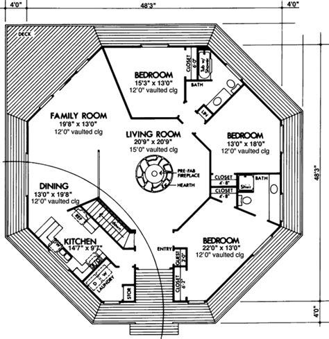 Small Octagon House Plans House Decor Concept Ideas