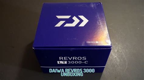Daiwa Revros Unboxing And First Look Youtube
