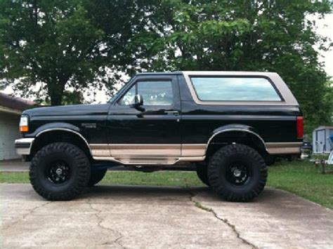 10995 1996 Ford Bronco Eddie Bauer Lifted Reduced For Sale In Dallas