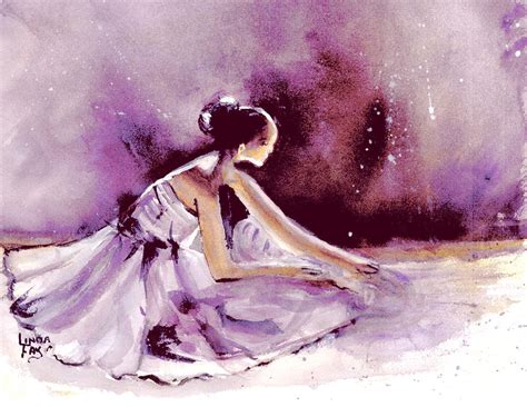 Prima Ballerina Painting By Linda Fay Berger