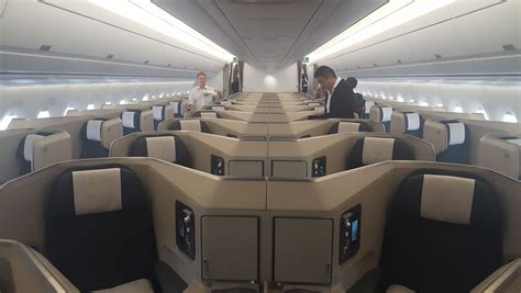 First Look Cathay Pacific Airbus A350 1000 Business Traveller