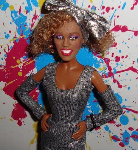 Whitney Houston Tribute Doll Whitney Houston Black Barbie Classic Video