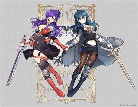 Byleth And Shez Fire Emblem Three Houses In 2022 Fire Emblem