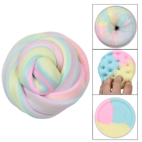 Beautiful Mixing Fluffy Floam Slime Scented Stress Relief Toy Kids