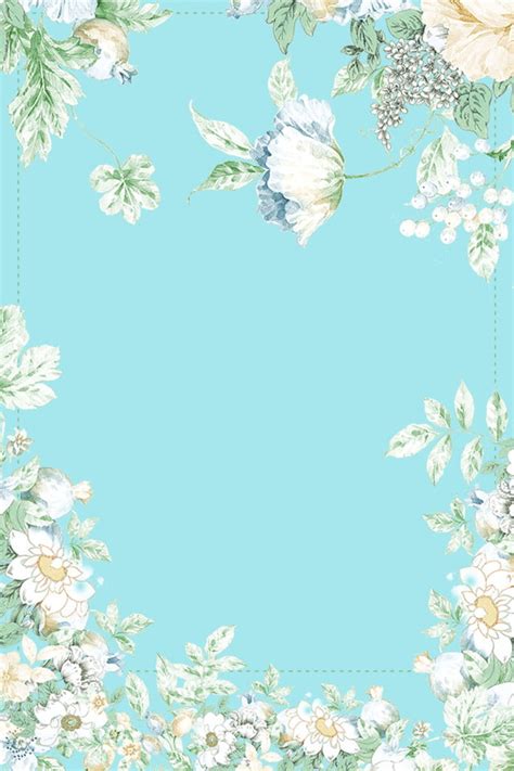 Tiffany Blue Dream Wedding Romantic Wedding Background Wallpaper Image