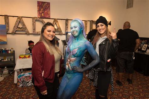 Photos Artists Brought Color To Life At The Texas Body Paint Competition