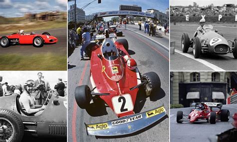 Ferrari Through The F1 Ages Sportsmail Looks At The Cars From Every