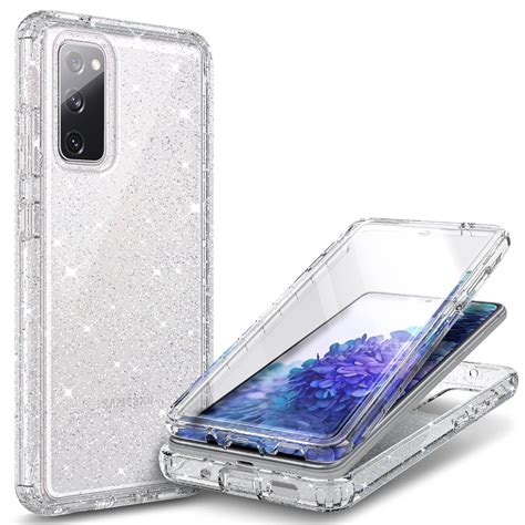 for samsung galaxy s20 fe 5g case with built in screen protector nagebee full body protective