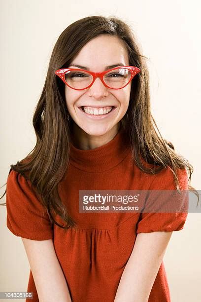 Nerd Woman Glasses Photos And Premium High Res Pictures Getty Images