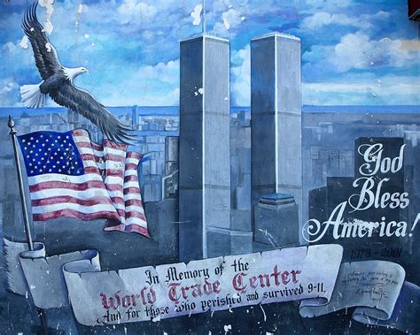 911 World Trade Center Memory Mural Morrisania Bronx N Flickr