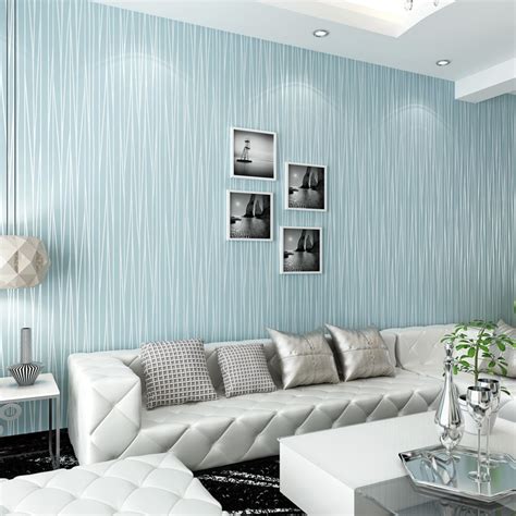 Blue Striped Wallpapers For Walls Blue Stripe Wall Paper