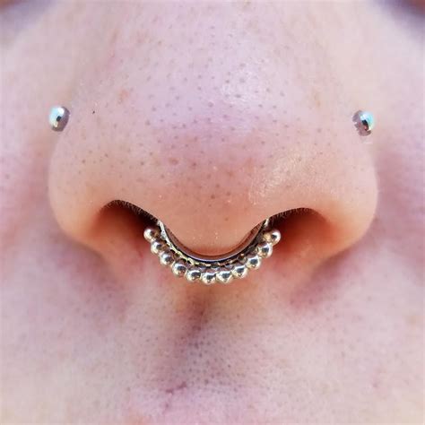 Double Nostril And Septum By Chandra Jade At Sugarhouse Septum Jewelry