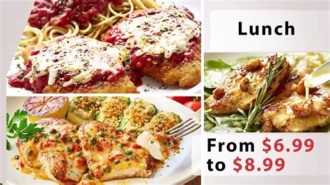 The first is the classic lunch combination, which has items like pasta e olive garden specials. olive garden lunch menu prices