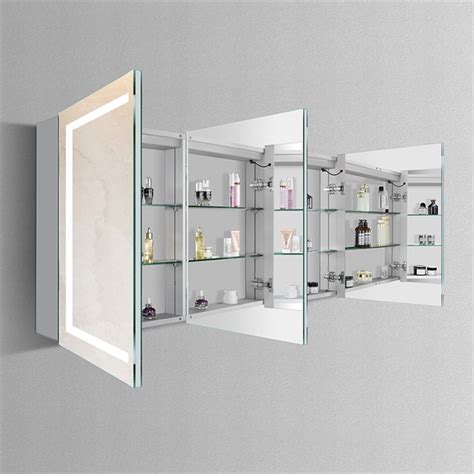 China Custom Slimline Illuminated Bathroom Cabinets Manufacturers