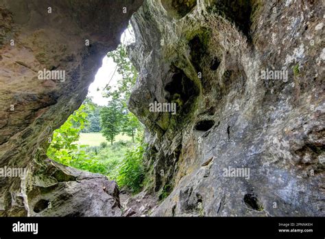 Hohlenstein Stadel Cave In The Swabian Alb Eiszeit Cave Site Of The