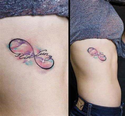 24 adorably meaningful best friends tattoos pics yourtango. 160+ Infinity Tattoo With Names, Dates, Symbols And More ...