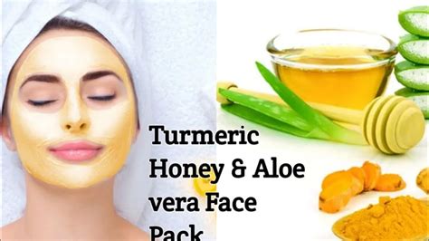 Diy Honey And Turmeric Mask Glowing Skin Face Mask And Remove Dark Spots