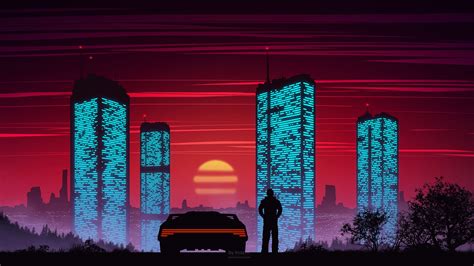 Sci Fi City Hd Wallpaper By Michal Kváč